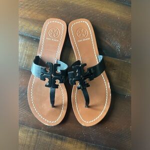 Tory Burch Leather Sandals, Women’s 7